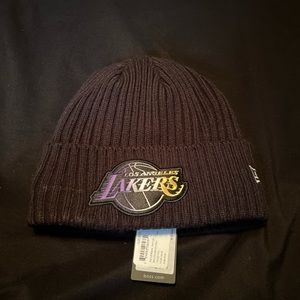 Hugo Boss Lakers black beanie
